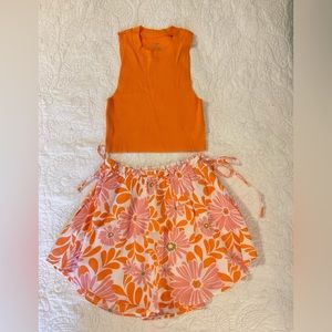 Skirt and tank set from Aerie
